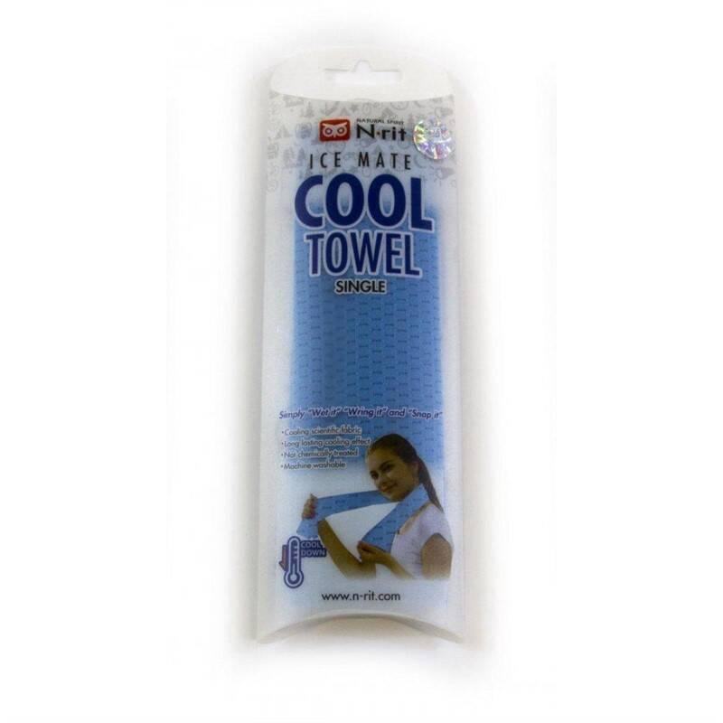 Cool Towel Single 100 x 20 cm, modrá