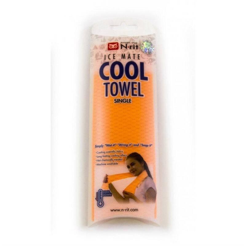 Cool Towel Single 100 x 20 cm, oranžová