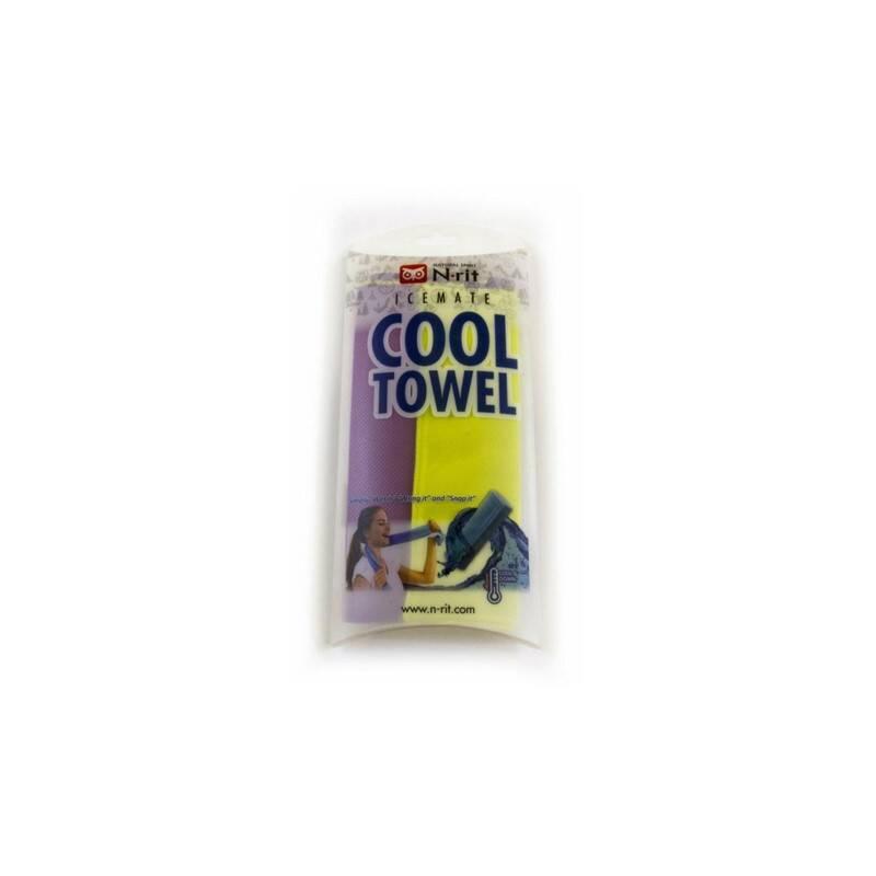 Cool Towel Twin 100 x 20 cm, fialová žlutá