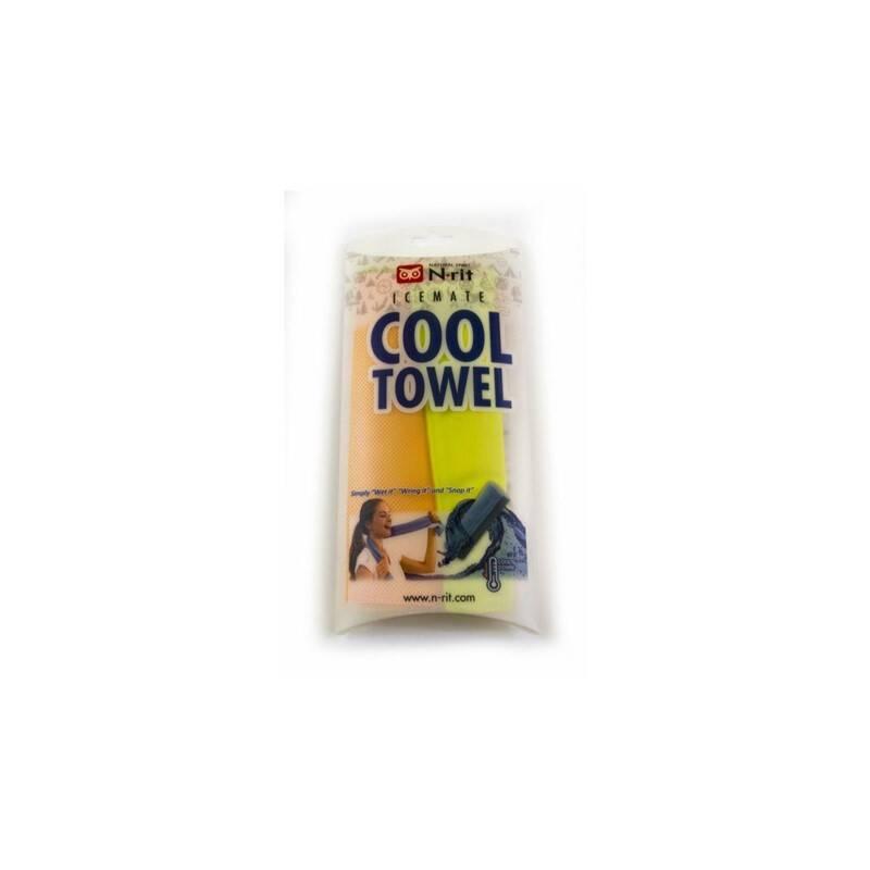 Cool Towel Twin 100 x 20 cm, limetková oranžová