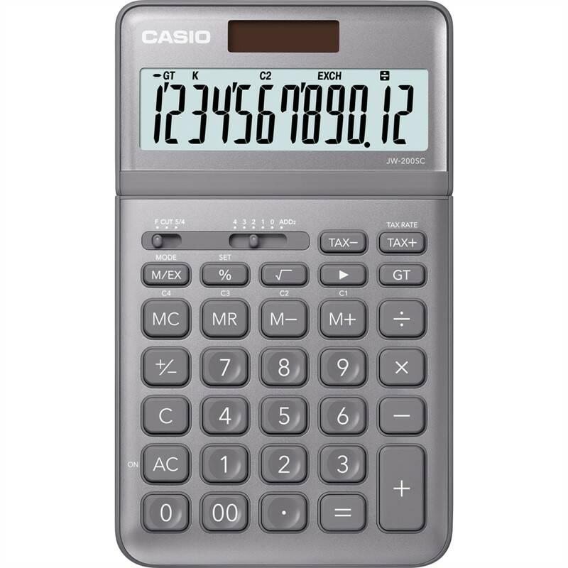 Kalkulačka Casio JW 200 SC GY