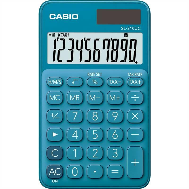 Kalkulačka Casio SL 310 UC BU - tmavě modrá, Kalkulačka, Casio, SL, 310, UC, BU, tmavě, modrá