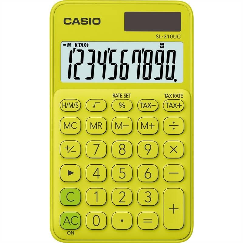 Kalkulačka Casio SL 310 UC YG žlutá