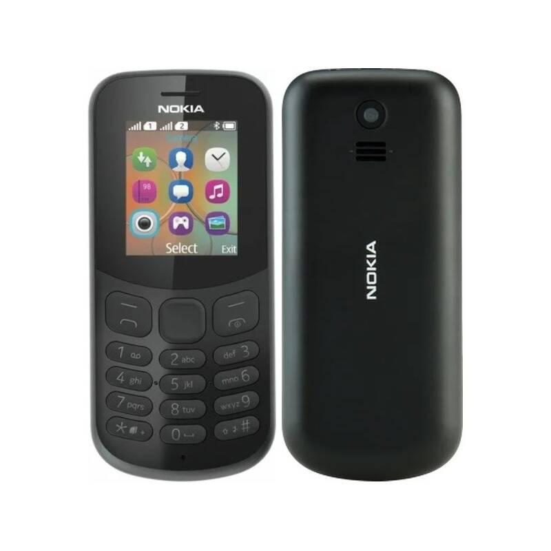 Mobilní telefon Nokia 130 černý, Mobilní, telefon, Nokia, 130, černý