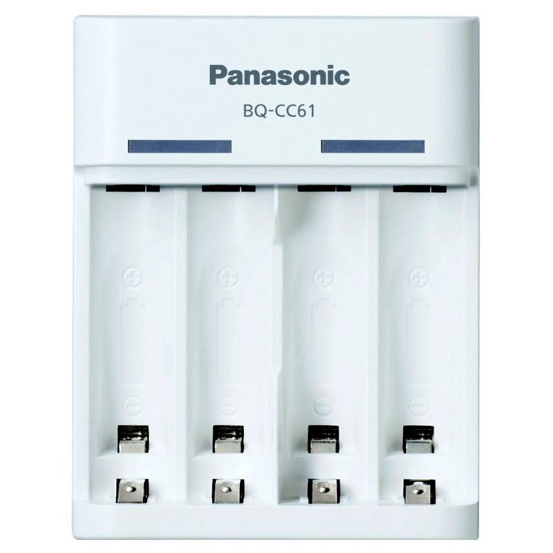 Nabíječka Panasonic BQ-CC61, USB nabíjení, pro AA AAA baterie