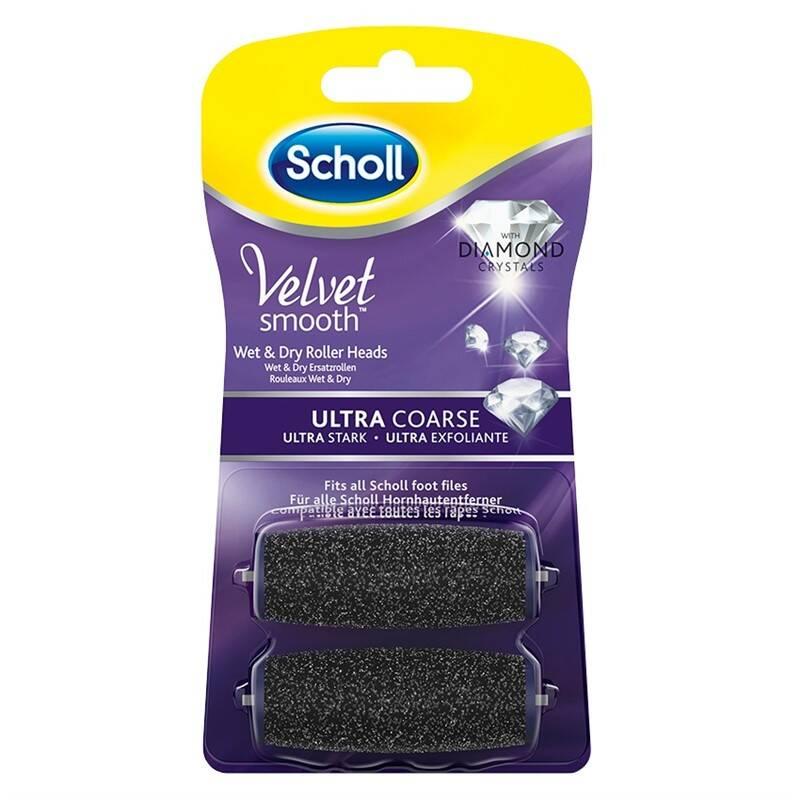 Náhradní válečky Scholl Velvet Smooth 2 ks Ultra hrubé, Náhradní, válečky, Scholl, Velvet, Smooth, 2, ks, Ultra, hrubé