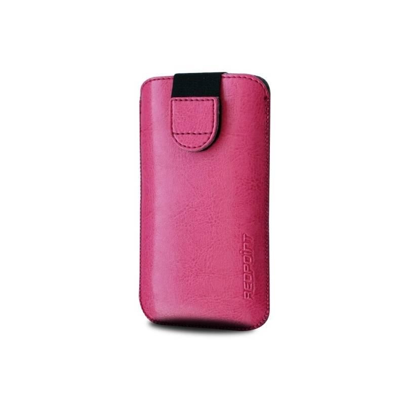 Pouzdro na mobil FIXED Soft Slim, velikost 4XL růžové