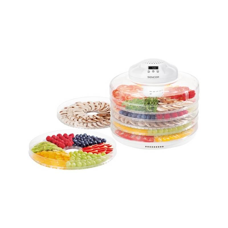 Sušička ovoce Sencor SFD 4235WH bílá