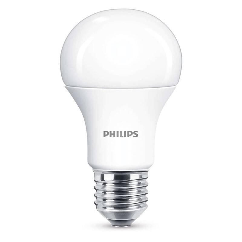 Žárovka LED Philips klasik, 11W, E27, teplá bílá