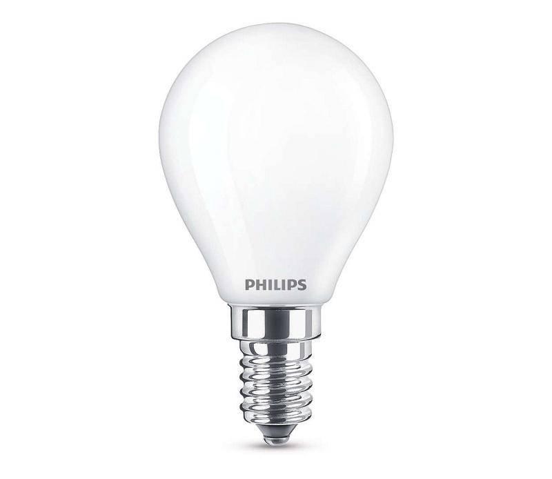 Žárovka LED Philips klasik, 4,3W, E14, 4,3W