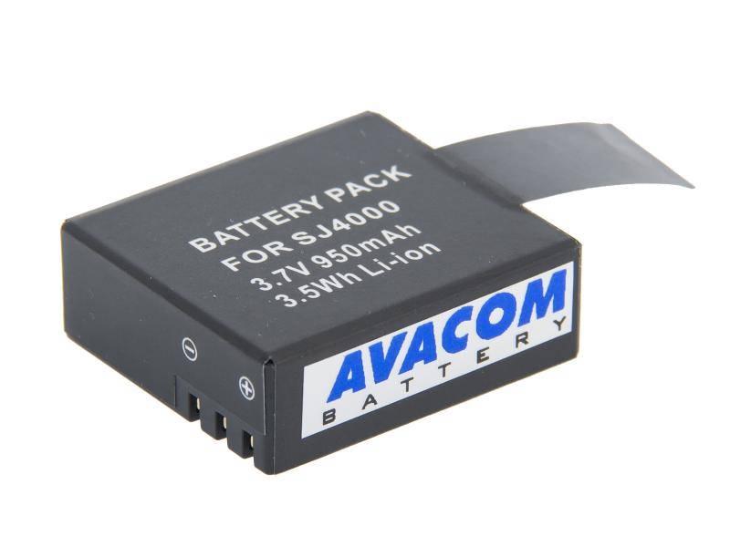 Baterie Avacom pro SJ CAM SJ4000, 3.7V 950mAh, Baterie, Avacom, pro, SJ, CAM, SJ4000, 3.7V, 950mAh