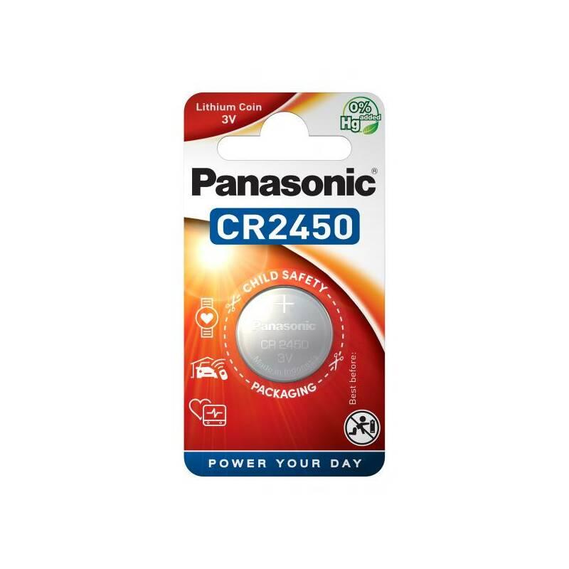 Baterie lithiová Panasonic CR2450, blistr 1ks