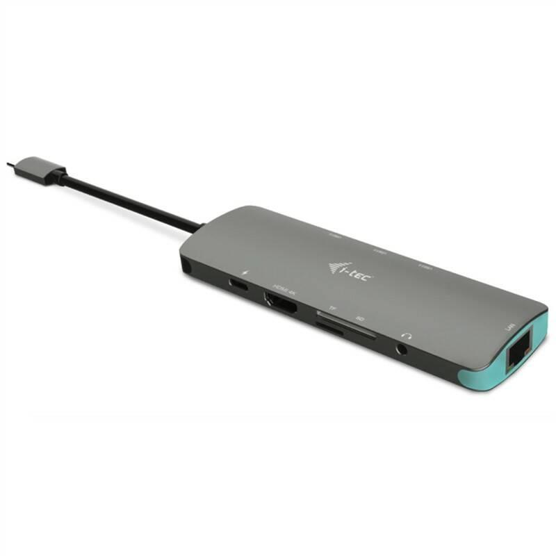 Dokovací stanice i-tec USB-C Metal Nano 4K HDMI LAN Power Delivery 100 W, Dokovací, stanice, i-tec, USB-C, Metal, Nano, 4K, HDMI, LAN, Power, Delivery, 100, W