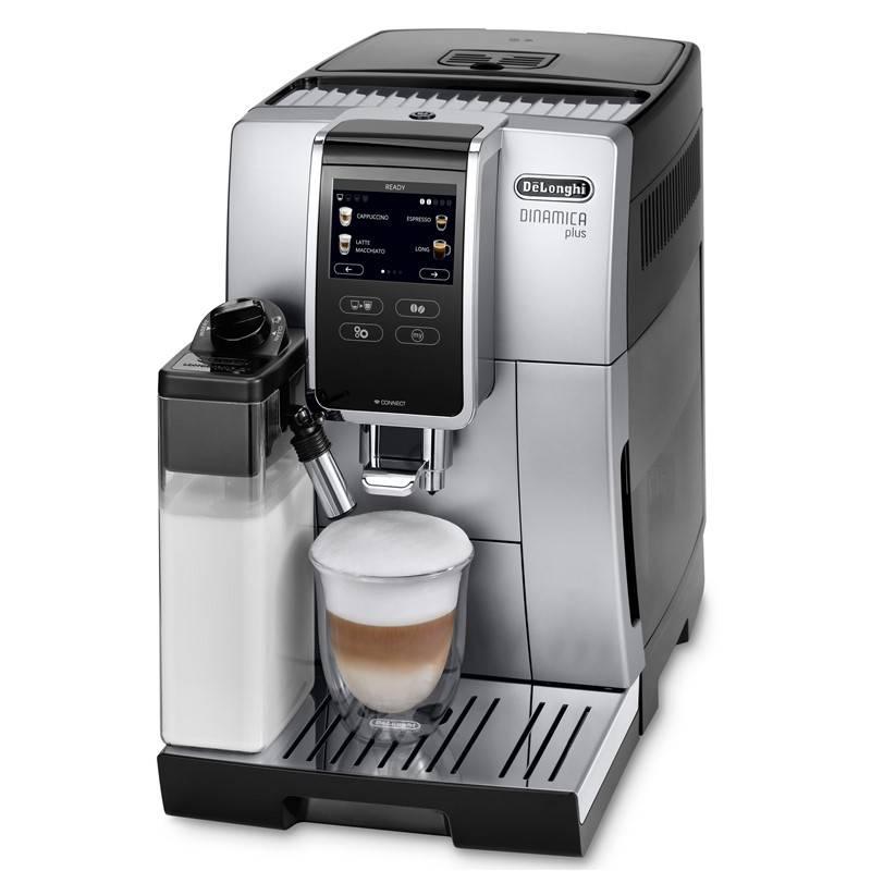 Espresso DeLonghi Dinamica ECAM370.85.SB černé stříbrné