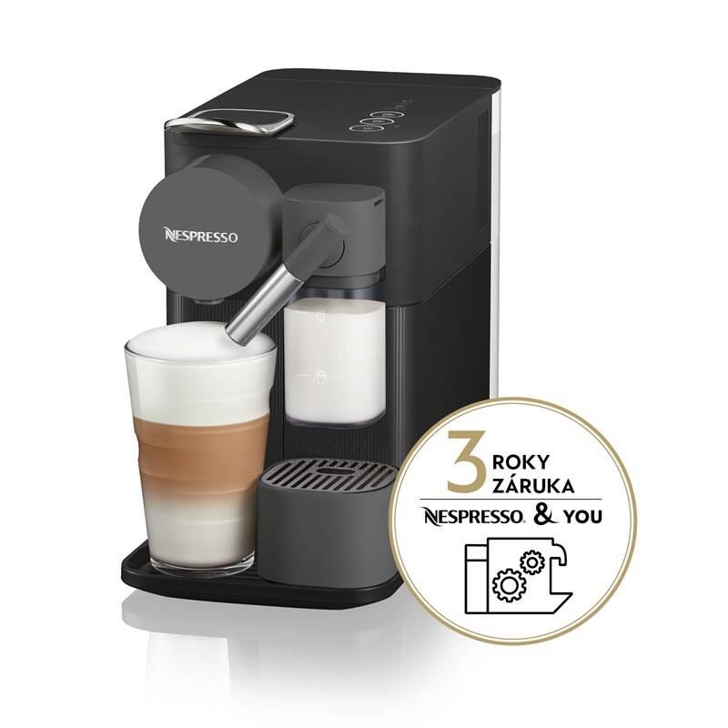 Espresso DeLonghi Nespresso Lattissima One EN500.B černé