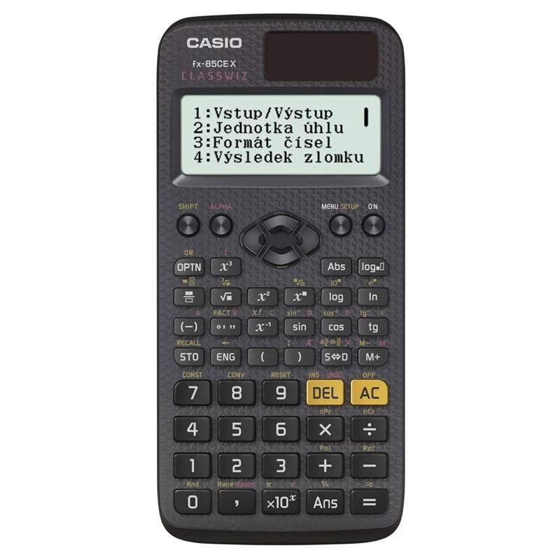 Kalkulačka Casio ClassWiz FX 85 CE X černá, Kalkulačka, Casio, ClassWiz, FX, 85, CE, X, černá