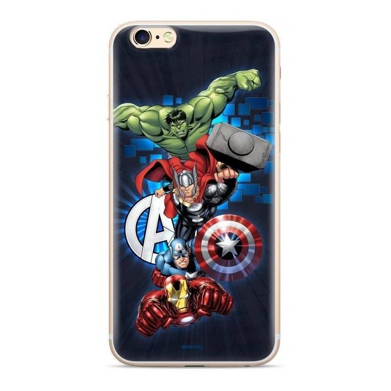 Kryt na mobil Marvel Avengers pro Apple iPhone X modrý