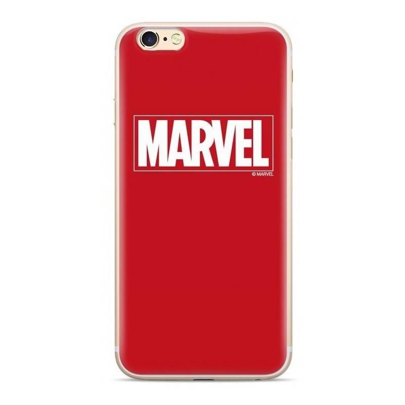 Kryt na mobil Marvel pro Apple iPhone Xs červený