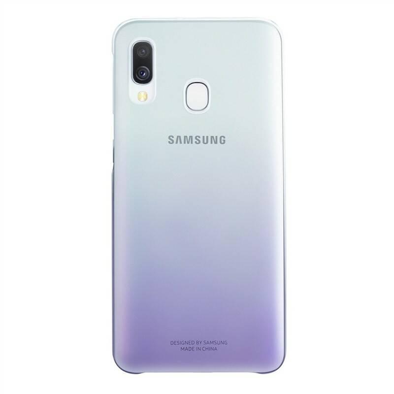 Kryt na mobil Samsung Gradation Cover pro Galaxy A40 fialový
