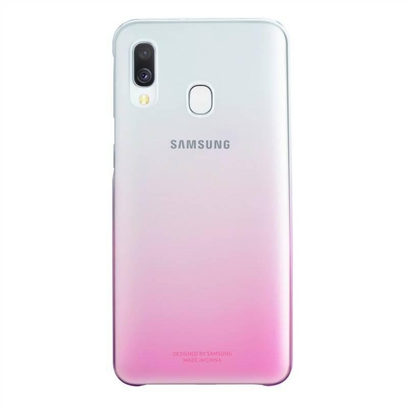 Kryt na mobil Samsung Gradation Cover pro Galaxy A40 růžový
