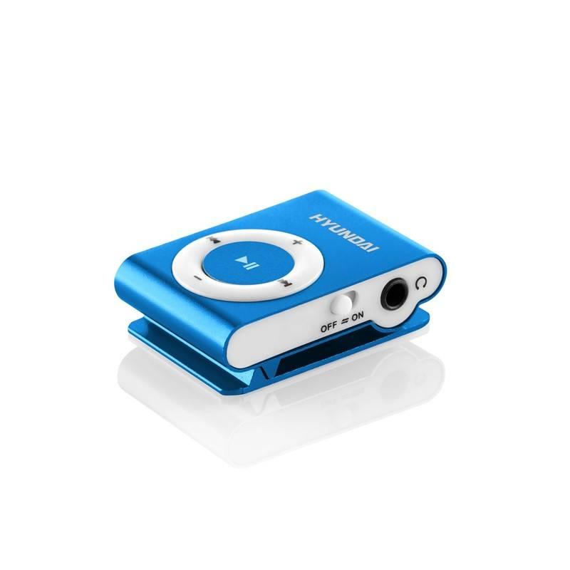 MP3 přehrávač Hyundai MP213BU modrý, MP3, přehrávač, Hyundai, MP213BU, modrý