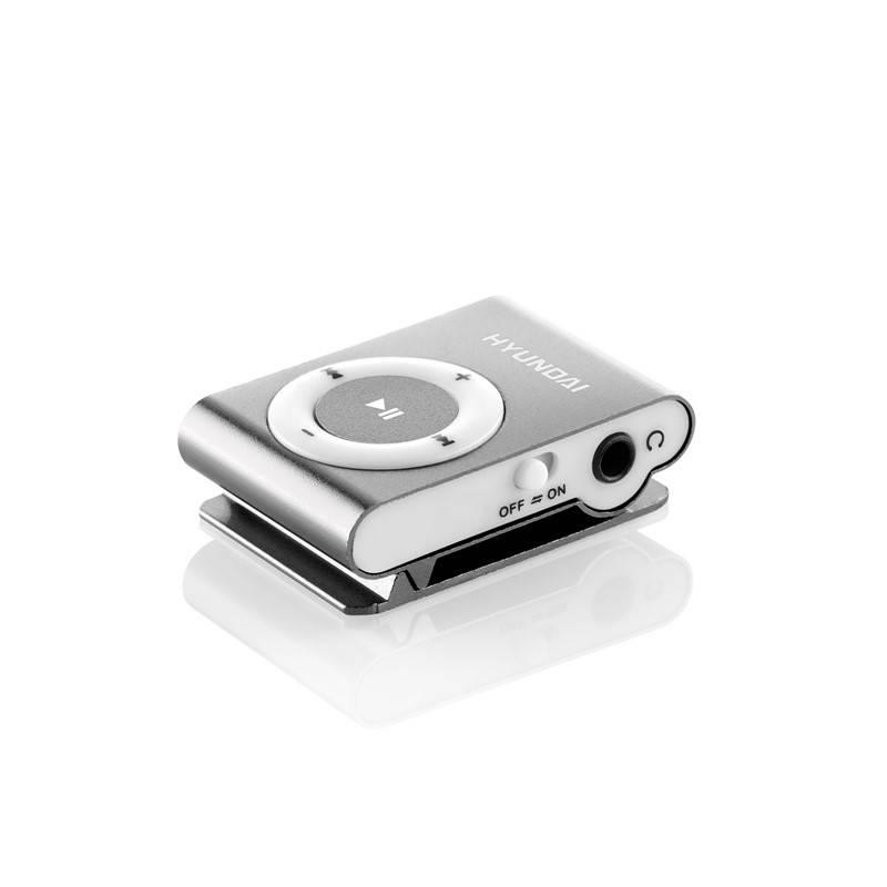 MP3 přehrávač Hyundai MP213S stříbrná barva
