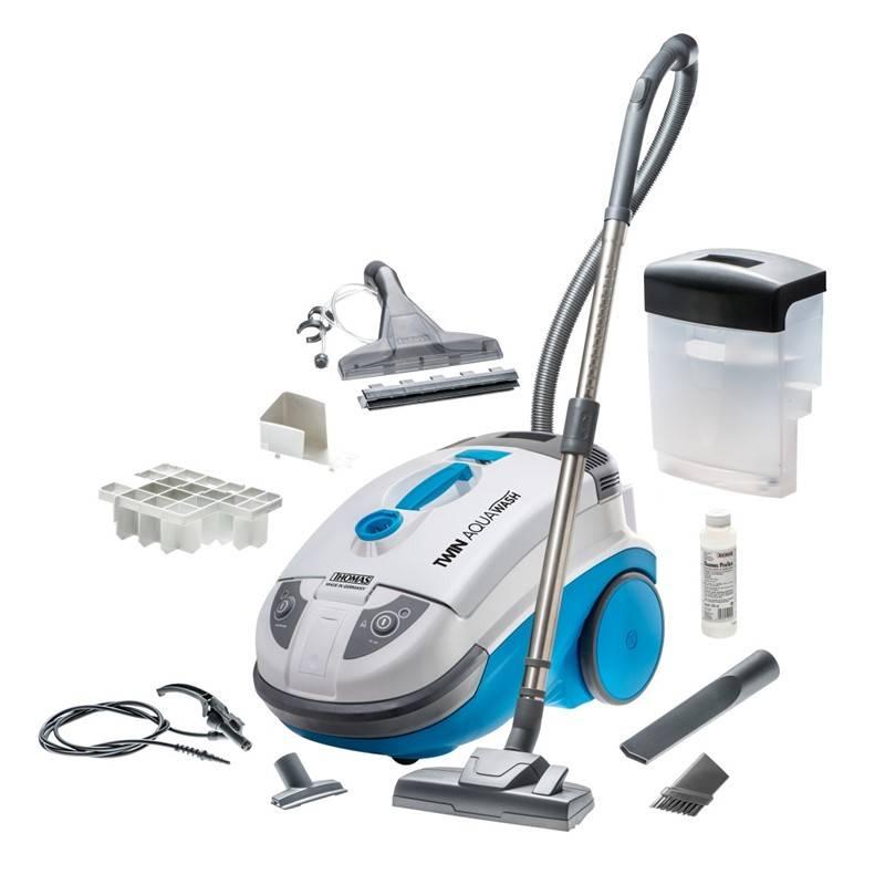 Podlahový vysavač Thomas Twin Aquawash bílý