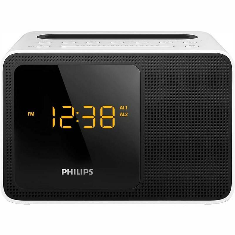 Radiobudík Philips AJT5300W černý bílý, Radiobudík, Philips, AJT5300W, černý, bílý