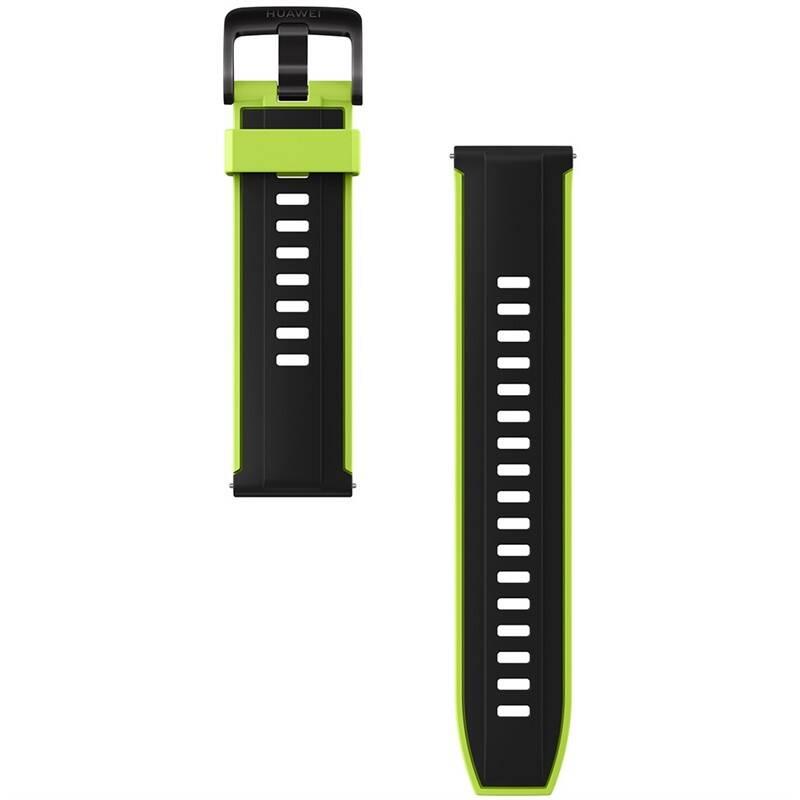 Řemínek Huawei silikonový pro chytré hodinky Huawei Watch GT, Watch GT 2 - Fluorescent Green zelený