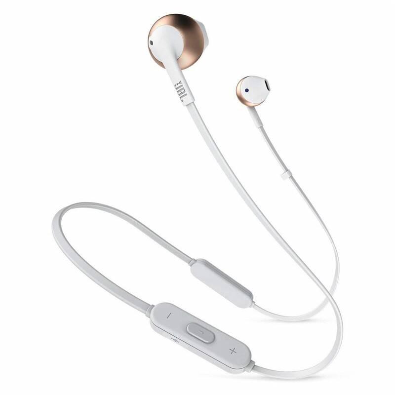 Sluchátka JBL T205BT bílá růžová