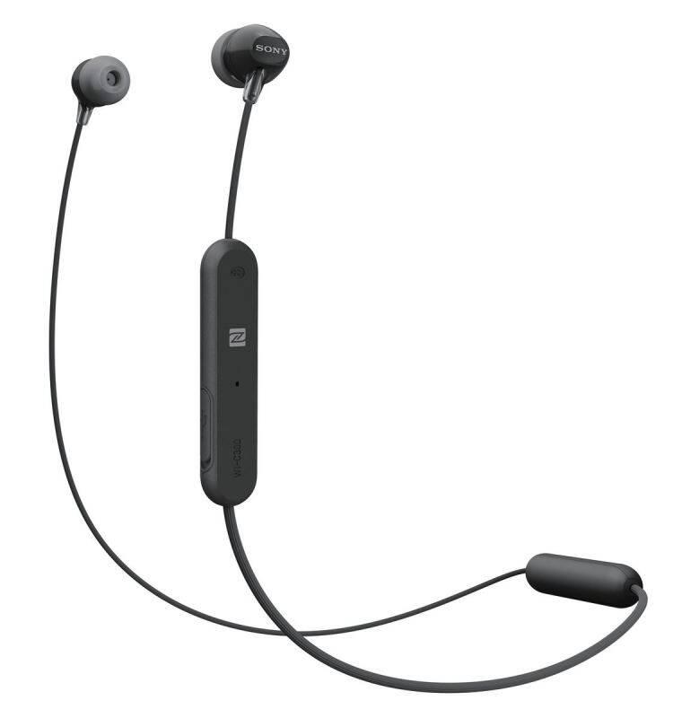 Sluchátka Sony WI-C300B černá