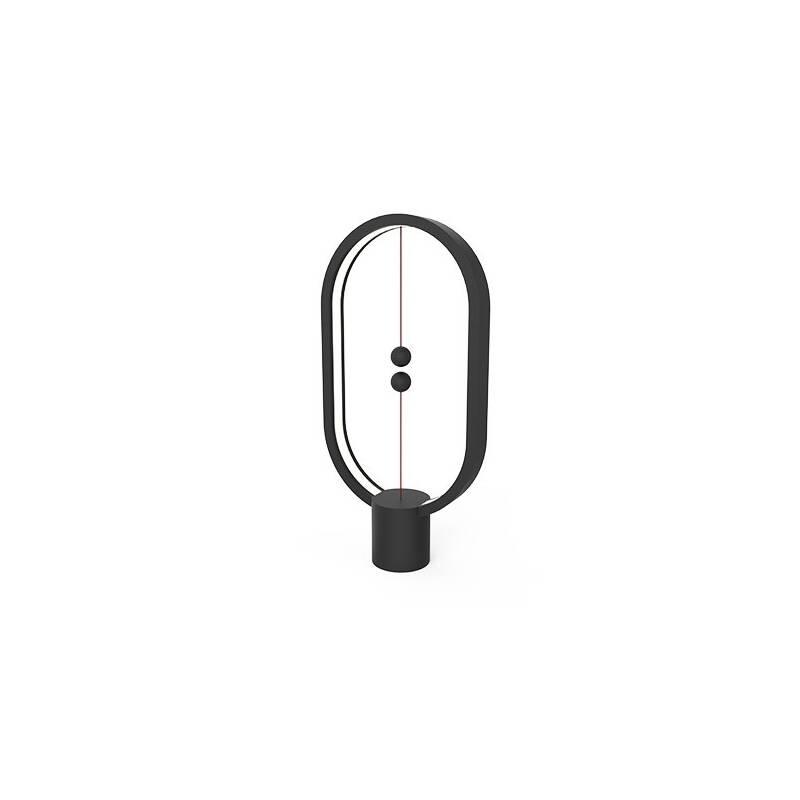 Stolní LED lampička Powercube Heng Balance Plastic Ellipse USB černá