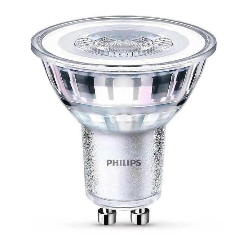 Žárovka LED Philips bodová, 3,5W, GU10, teplá bílá