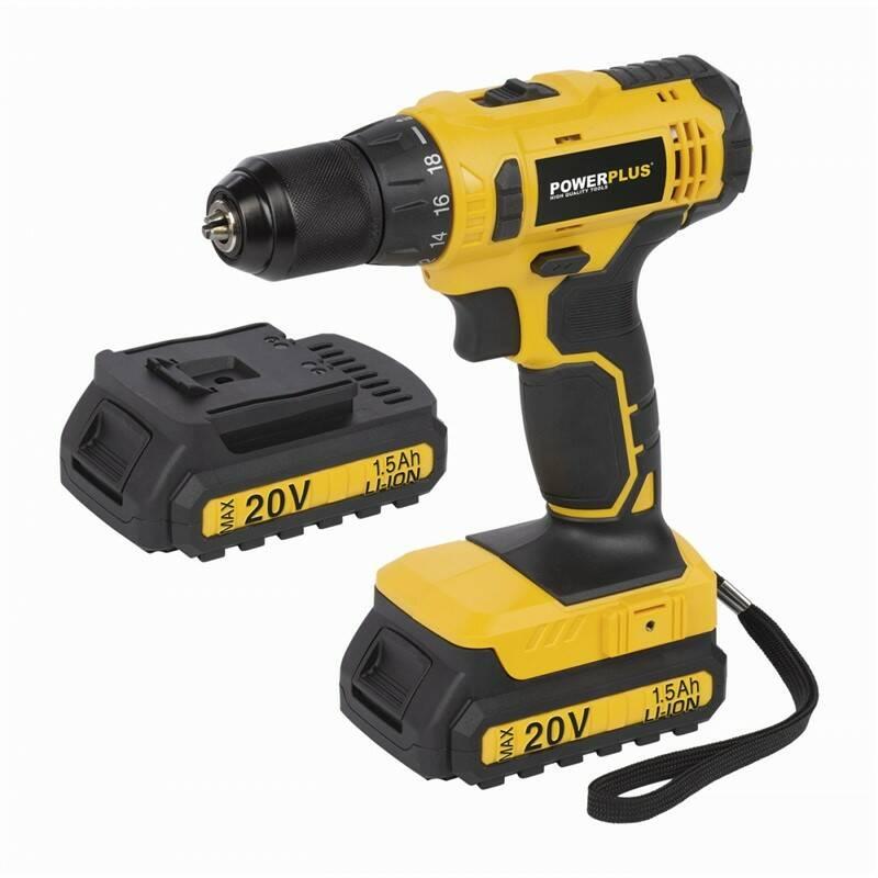 Aku vrtačka POWERPLUS POWX00435