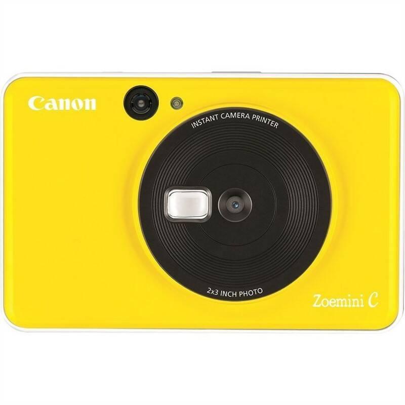 Digitální fotoaparát Canon Zoemini C žlutý, Digitální, fotoaparát, Canon, Zoemini, C, žlutý
