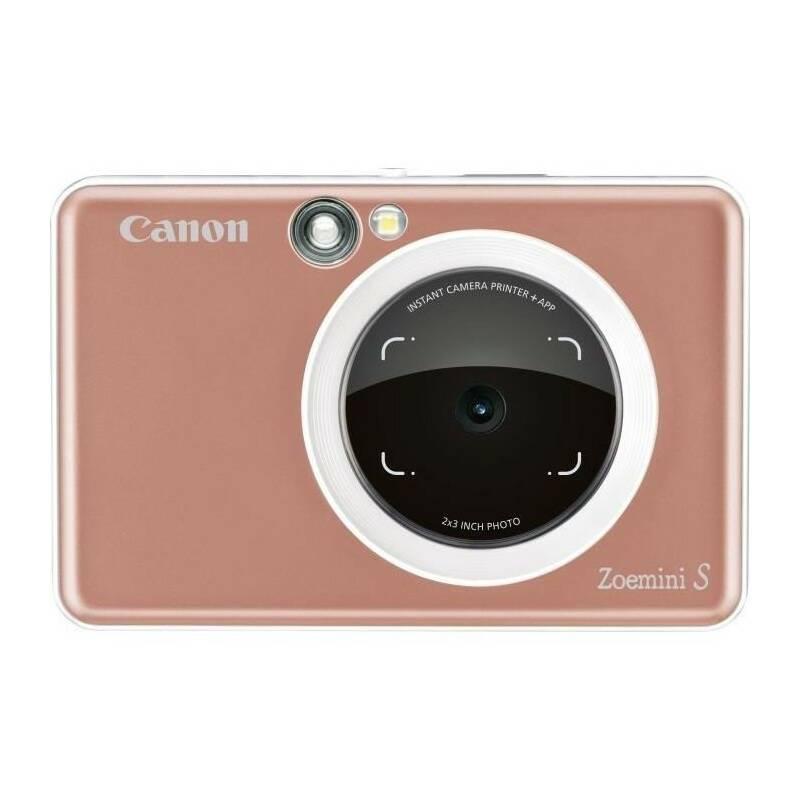 Digitální fotoaparát Canon Zoemini S růžový zlatý, Digitální, fotoaparát, Canon, Zoemini, S, růžový, zlatý