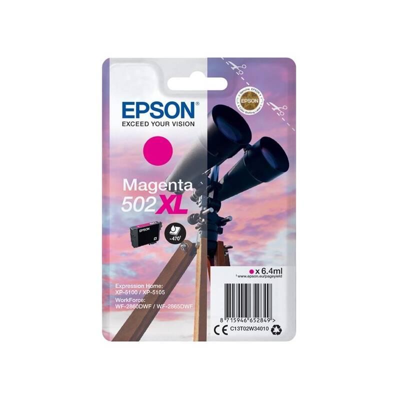Inkoustová náplň Epson 502XL, 470 stran