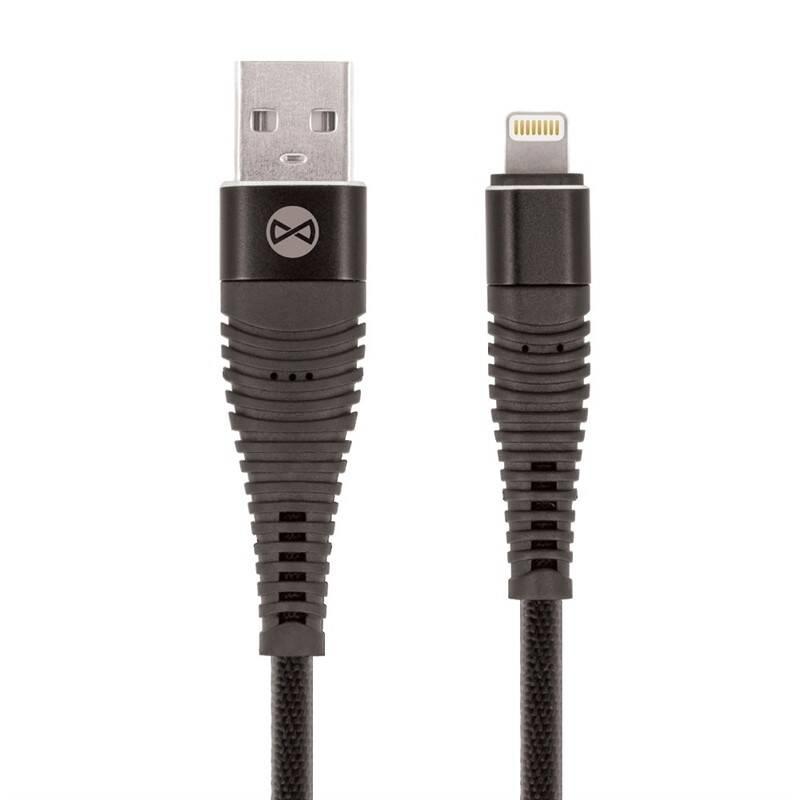 Kabel Forever USB Lightning, 1m černý