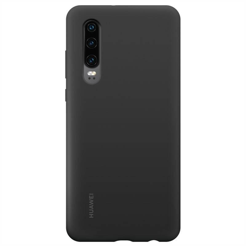 Kryt na mobil Huawei Silicone Car Case pro P30 černý
