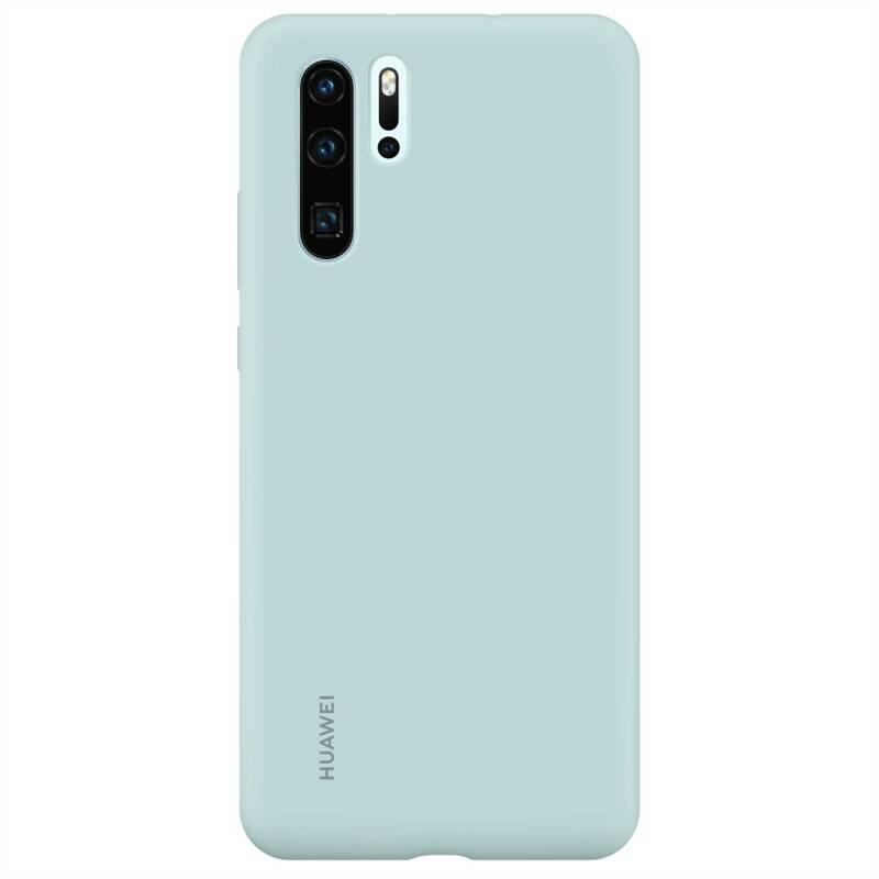 Kryt na mobil Huawei Silicone Case pro P30 Pro - světle modrý