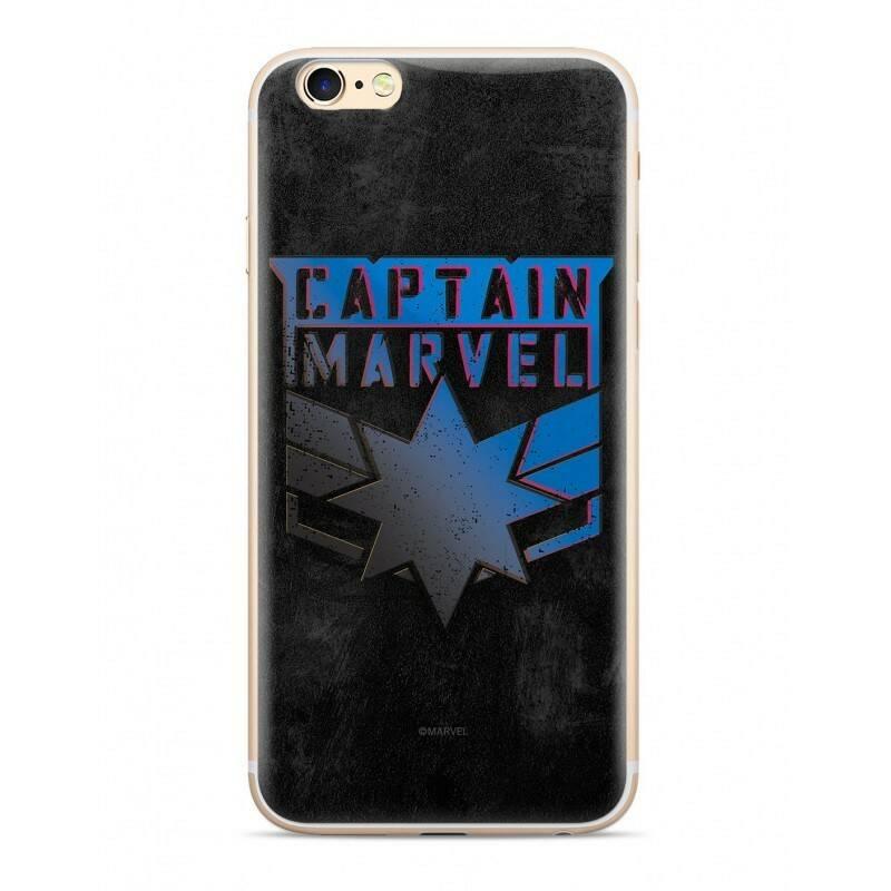 Kryt na mobil Marvel Captain Marvel pro Apple iPhone X černý