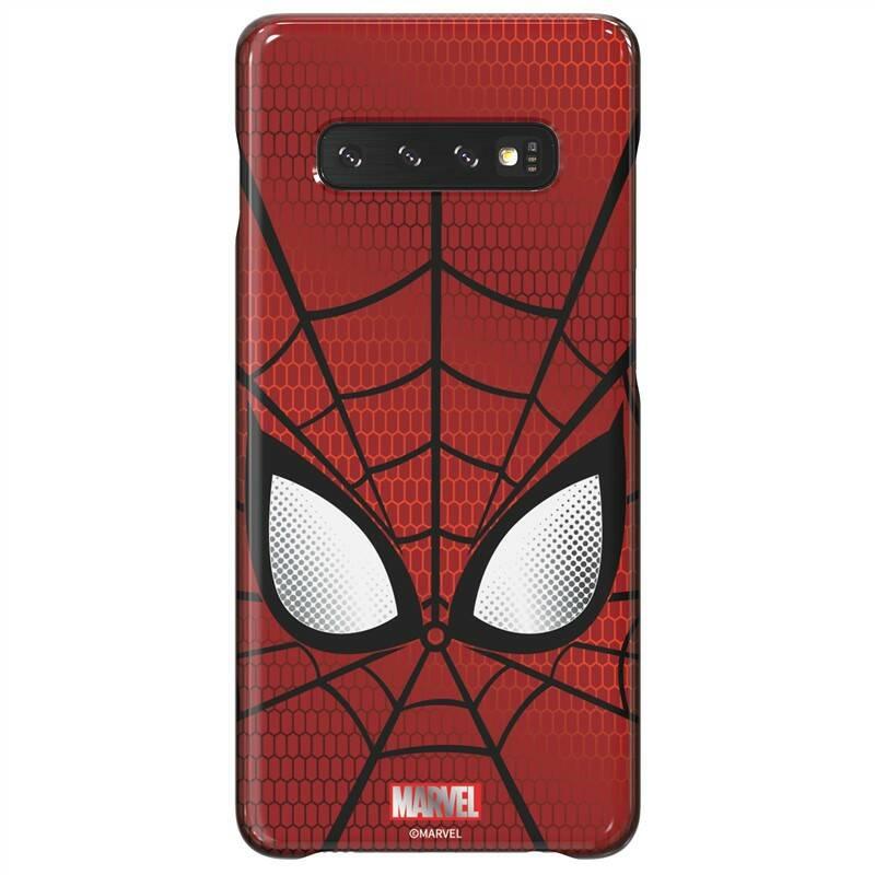 Kryt na mobil Samsung Spider-Man pro Galaxy S10 červený
