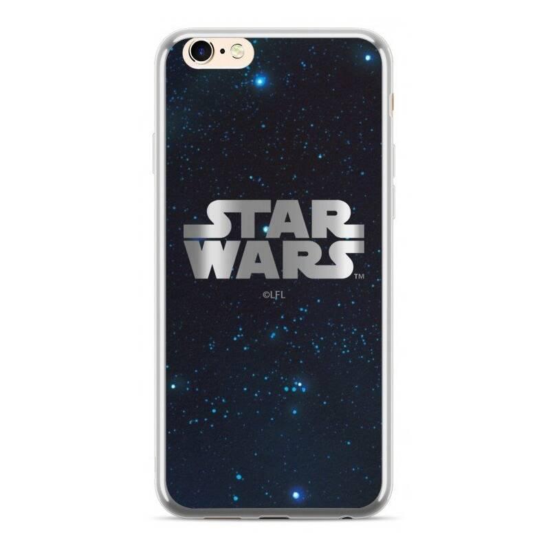 Kryt na mobil Star Wars Luxury Chrome pro Apple iPhone XR stříbrný