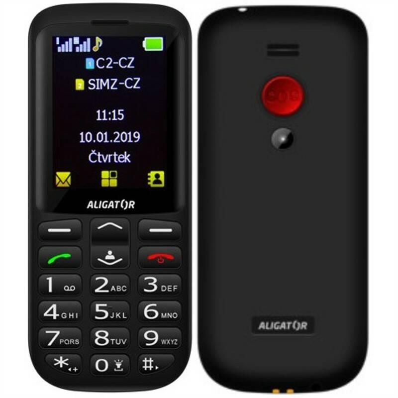 Mobilní telefon Aligator A700 Senior Dual