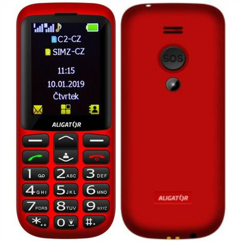 Mobilní telefon Aligator A700 Senior Dual