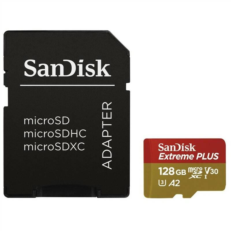 Paměťová karta Sandisk Micro SDXC Extreme