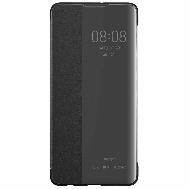 Pouzdro na mobil flipové Huawei Smart View pro P30 černé