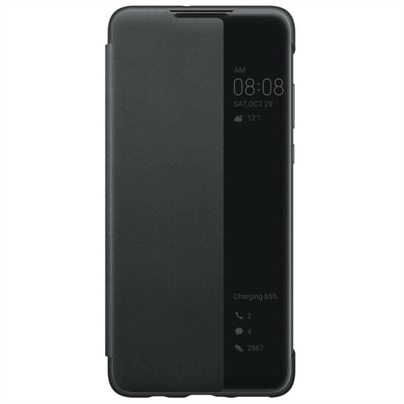 Pouzdro na mobil flipové Huawei View Cover pro P30 Lite černé