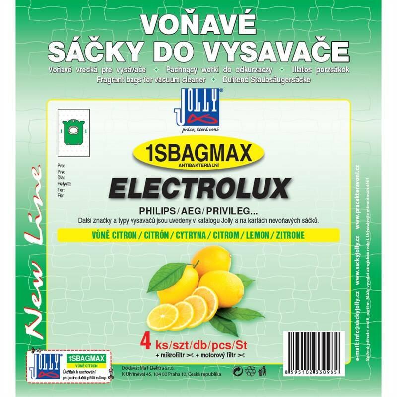 Sáčky do vysavače Jolly MAX 1S BAG lemon perfume