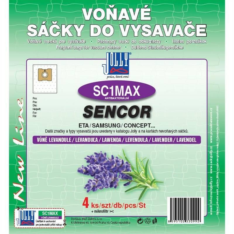 Sáčky do vysavače Jolly MAX SC 1 lavender perfume